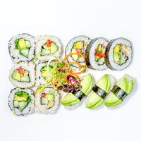 12 stuks Vegetarische Sushi Box
