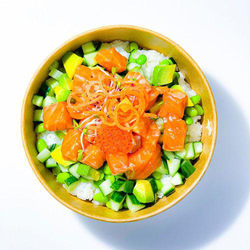 Poké Bowl Zalm Teriyaki