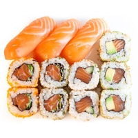12 stuks Zalm Sushi
