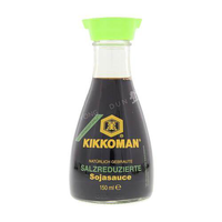 Grote fles soya saus less salt