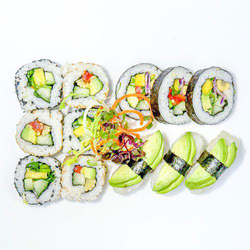12 stuks Vegetarische Sushi Box