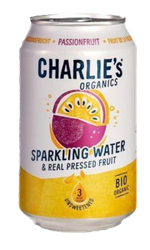 Charlie's Organics | Sparkling Water Passionfruit Bio